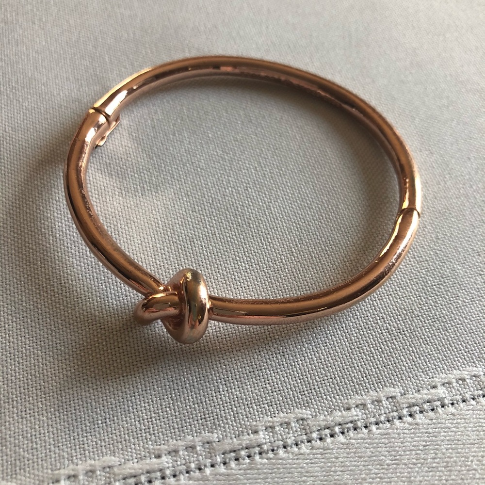 Kate Spade Rose Gold Knot Bracelet